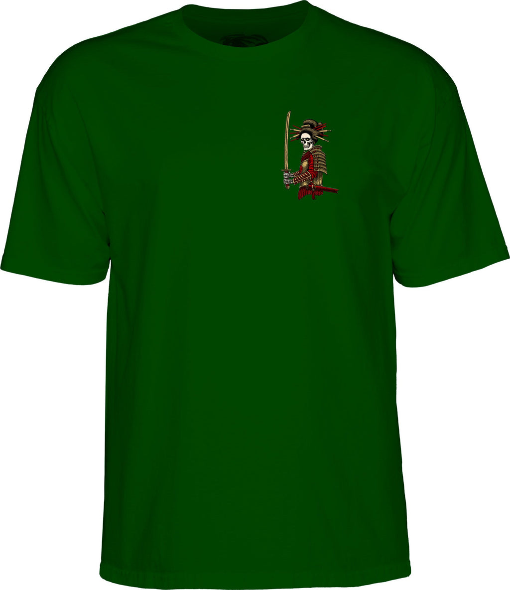 Powell Peralta Sakura Yosozumi Onna-Bugeisha T-shirt - Forest Green