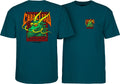 Powell Peralta Steve Caballero Street Dragon T-shirt - Midnight Teal