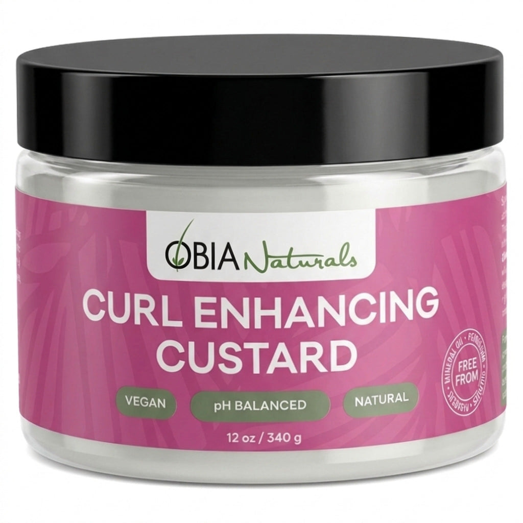 Curl Enhancing Custard — Curl Defining Gel for Curly Hair