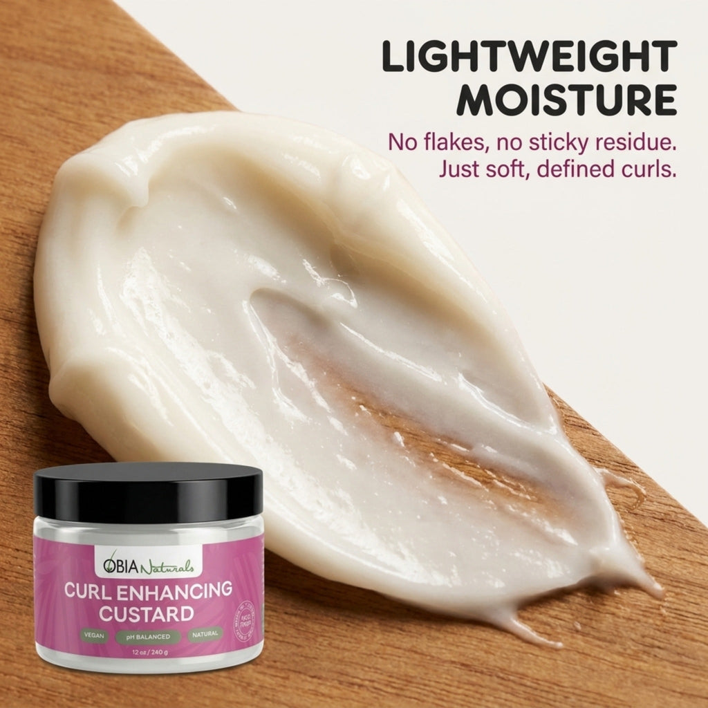 Curl Enhancing Custard — Curl Defining Gel for Curly Hair