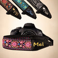 Custom Embroidered Camera Strap – Personalized DSLR Strap