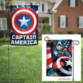 Captain America 2 Sided Garden Flag Marvel Avengers