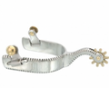 Kelly Silver Star Etched Show Spurs