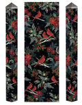Cardinals and Berries Art Pole 60 Inches Tall