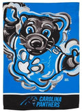 Carolina Panthers Garden Flag 2 Sided Justin Patten