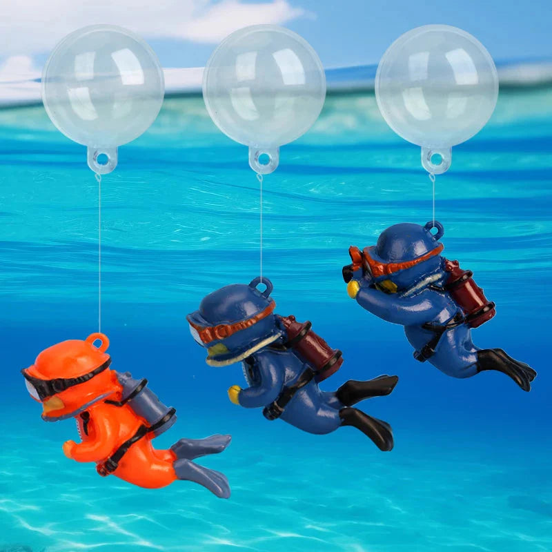 Cartoon Fish Tanks Decor.