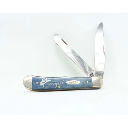 CASE XX - Case Smooth Gray Bone Cowgirl Trapper