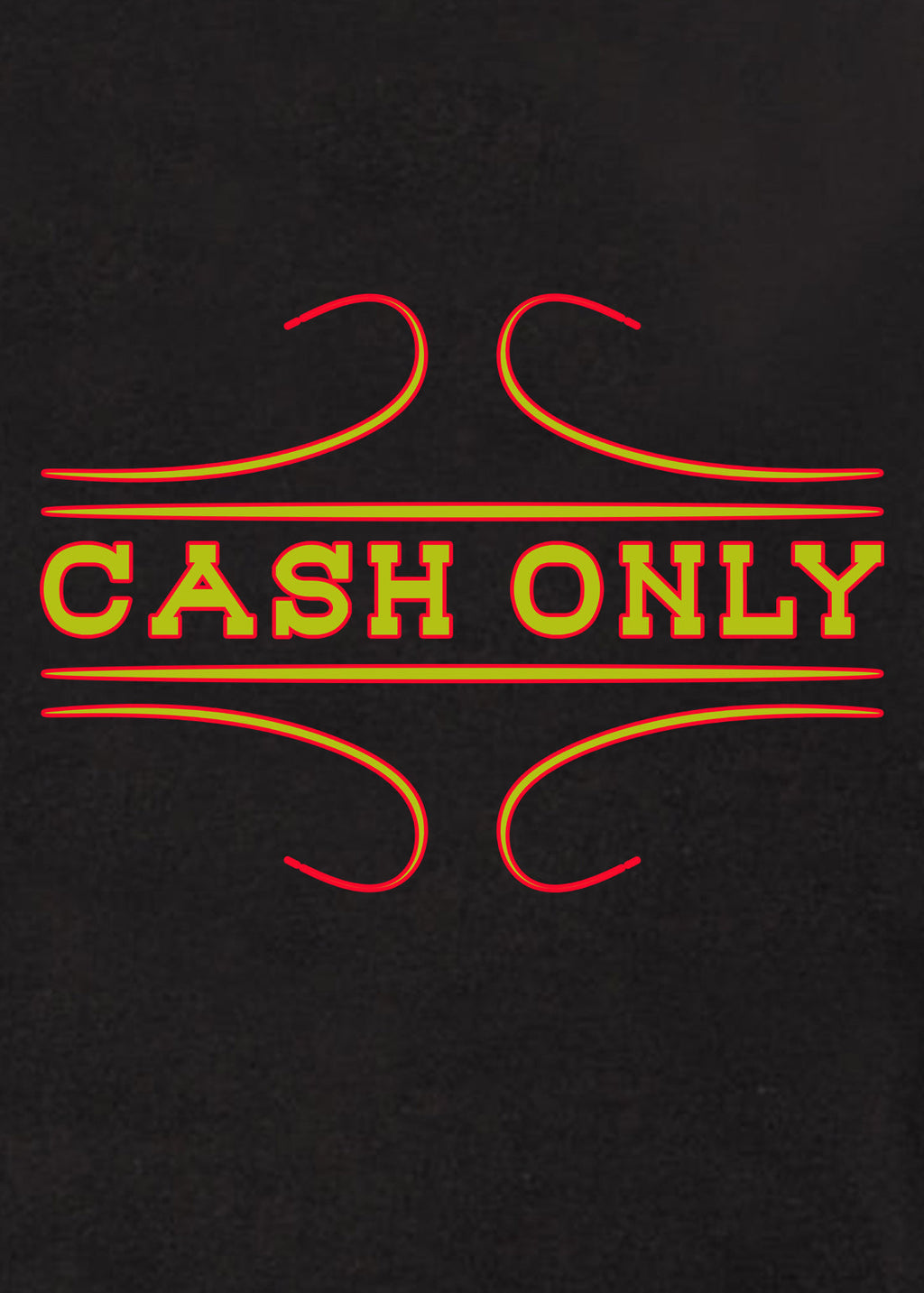 Cash Only T-Shirt