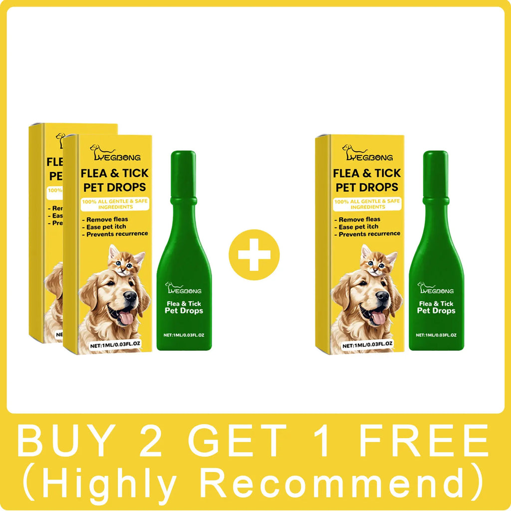 Cat Anti-Flea Drops – Flea, Tick & Lice Treatment