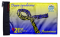 Down Syndrome Awareness 12"x18" Forever Wave Flag for Jeep Wrangler LJ 2003-2006