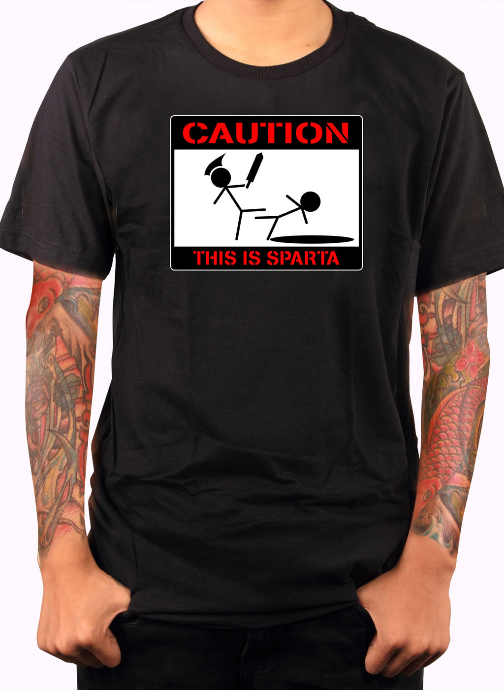 Caution This is Sparta T-Shirt