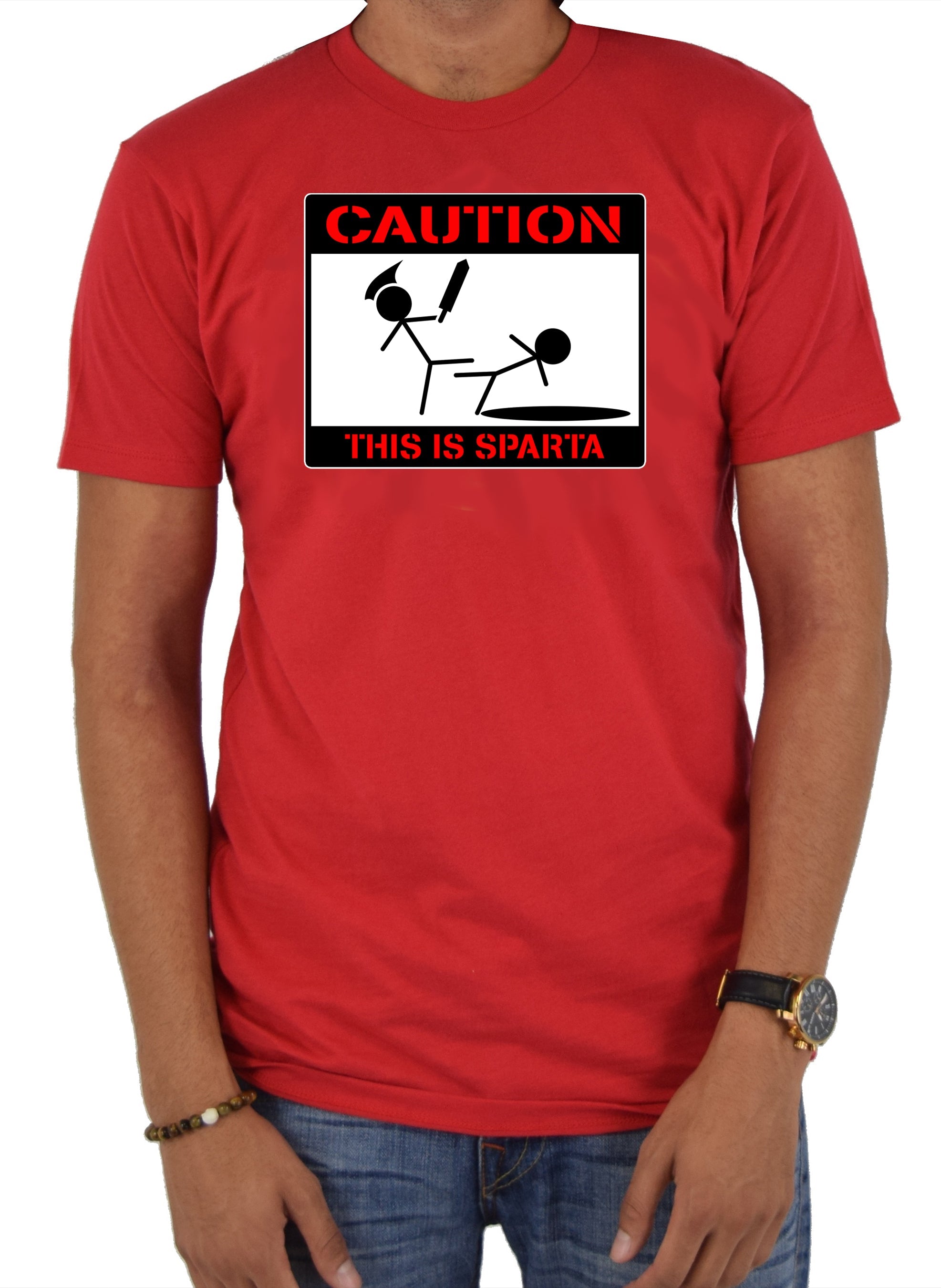 Caution This is Sparta T-Shirt