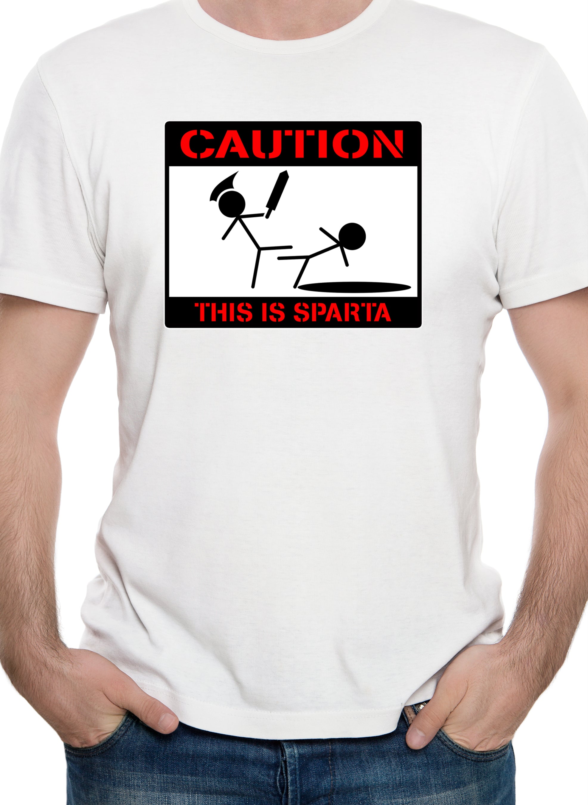 Caution This is Sparta T-Shirt