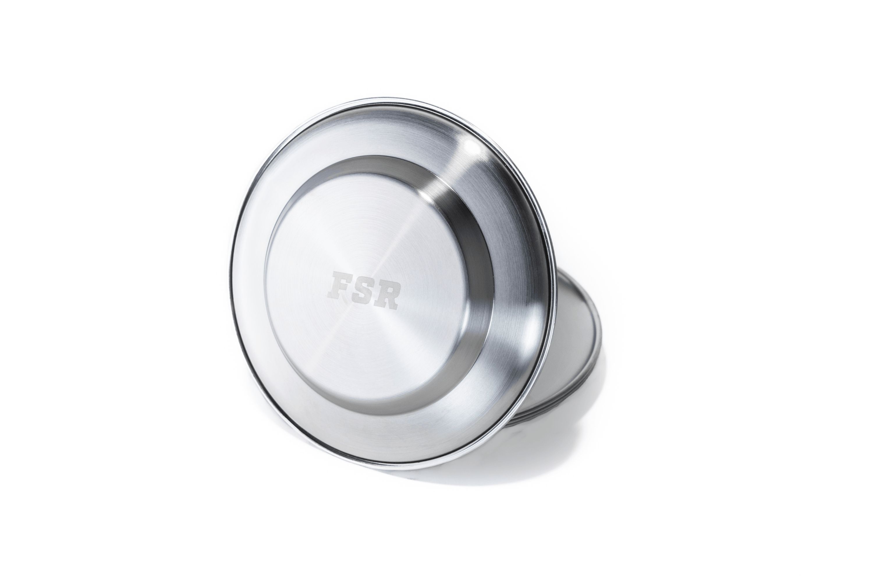 Stainless Camp Plate Set (4)