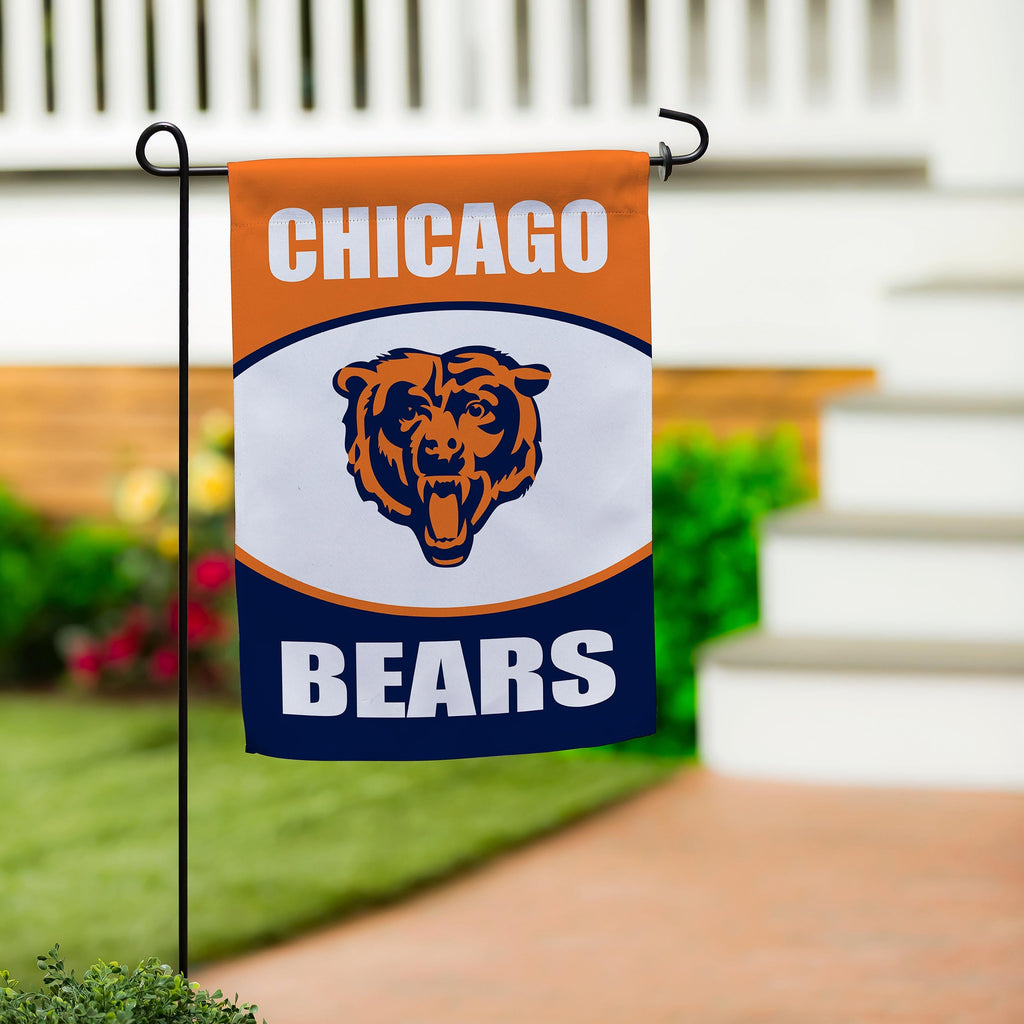 Chicago Bears 2 Sided NFL Garden Flag