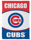 Chicago Cubs 2 Sided Garden Flag