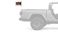 Chicago Bears 11"x17" Forever Wave Flag for Jeep Wrangler JLU 4-Door 2018-Present