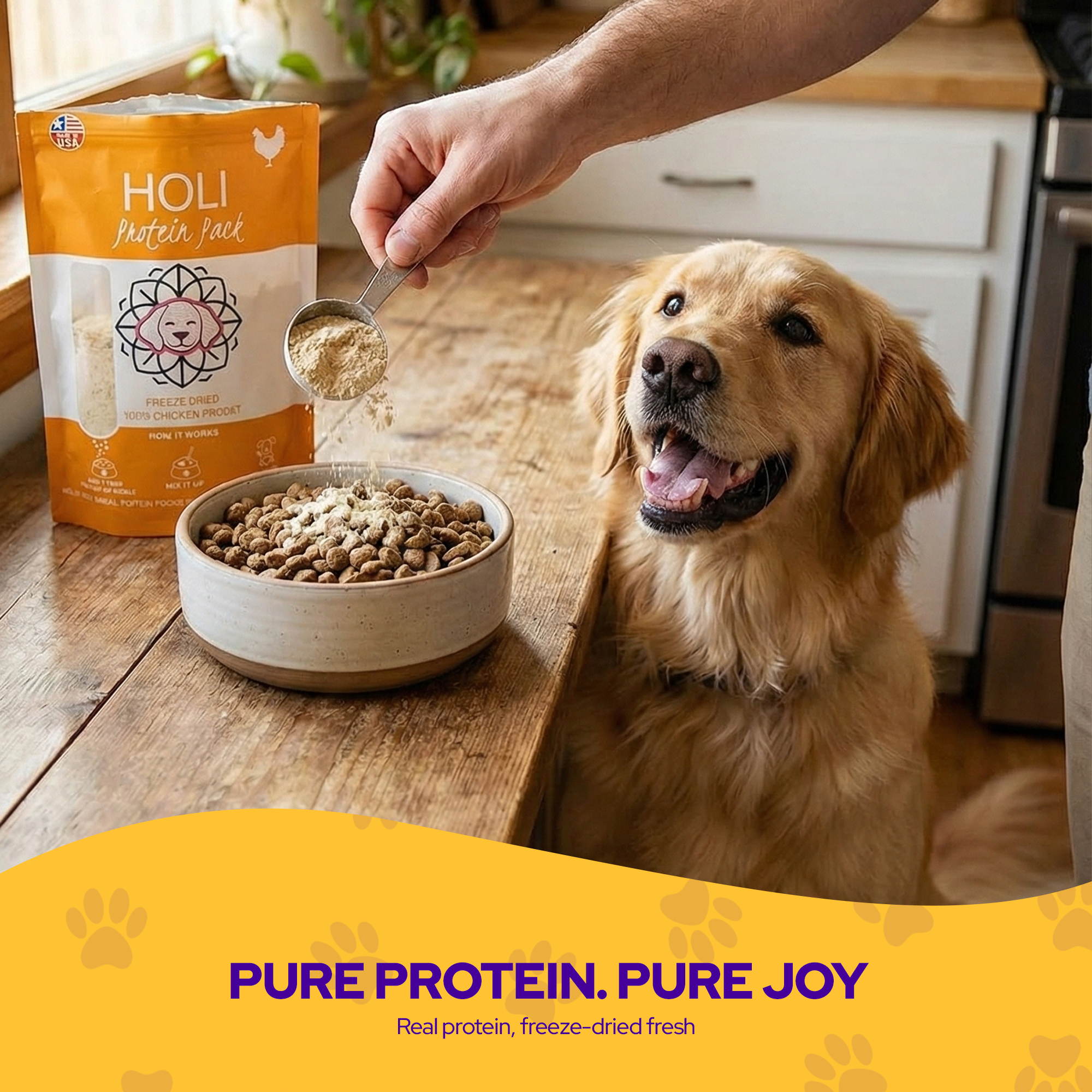 Chicken Breast Dog Food Topper - Freeze Dried - Single Ingredient