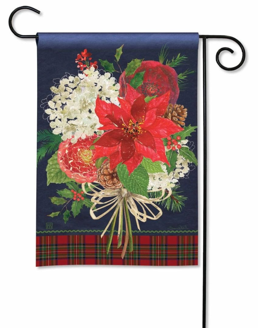 Christmas Bouquet Garden Flag