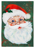 Christmas Merry Santa Garden Flag 2 Sided Decorative