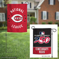Cincinnati Reds America 250 Garden Flag 2 Sided
