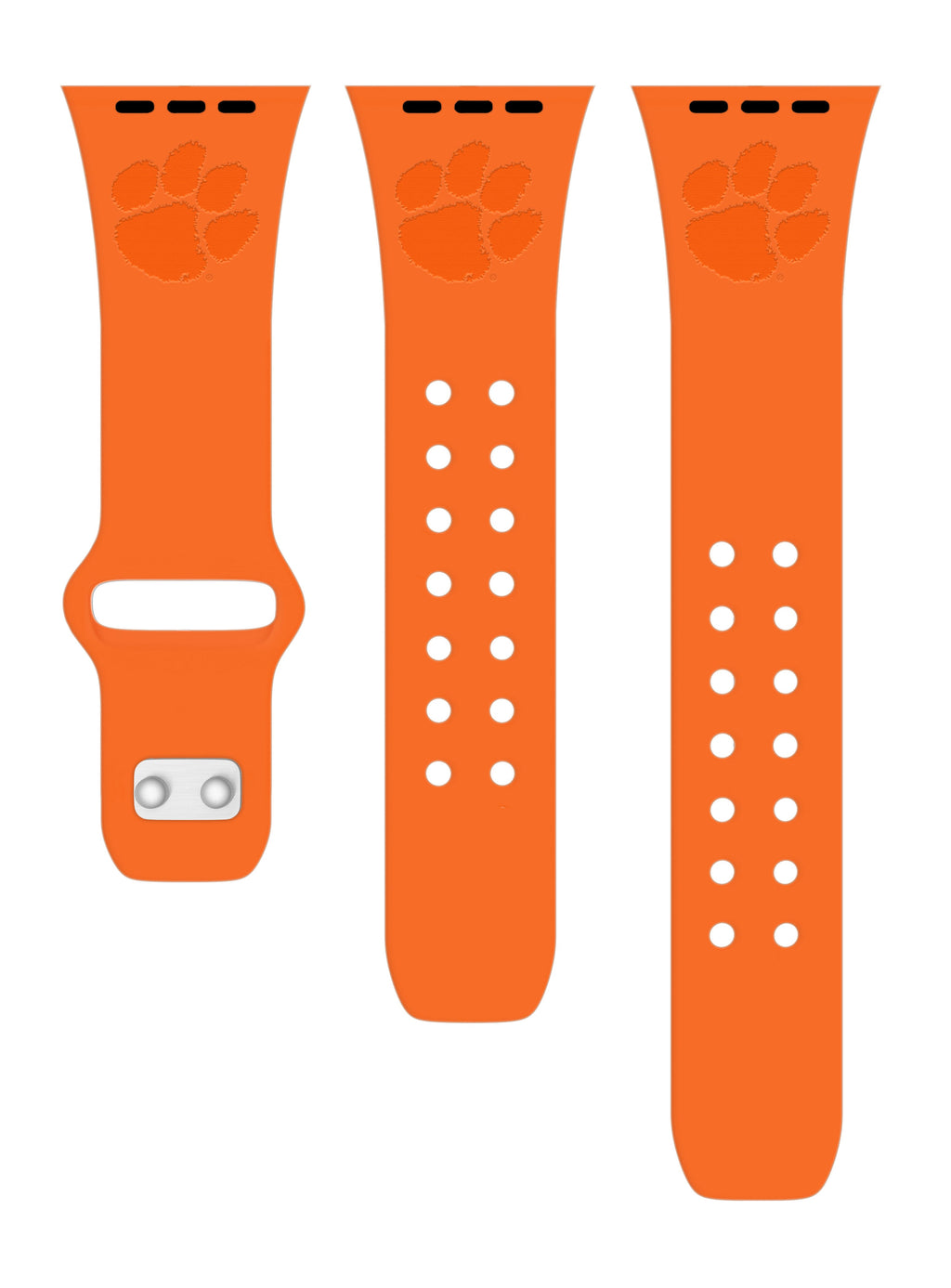 Clemson Tigers Engraved Apple Watch Band