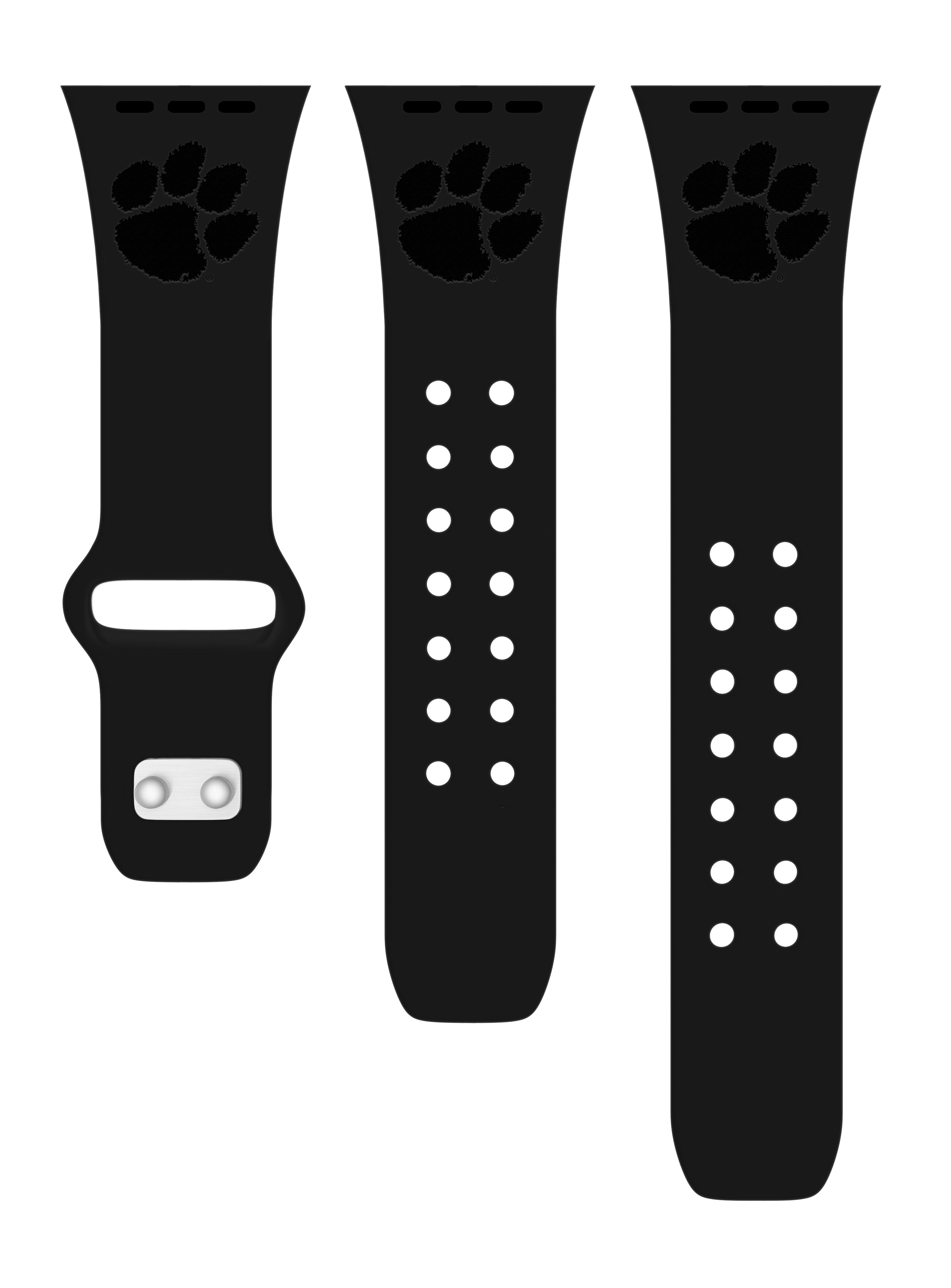 Clemson Tigers Engraved Apple Watch Band