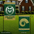 Colorado State Rams 2 Sided Garden Flag