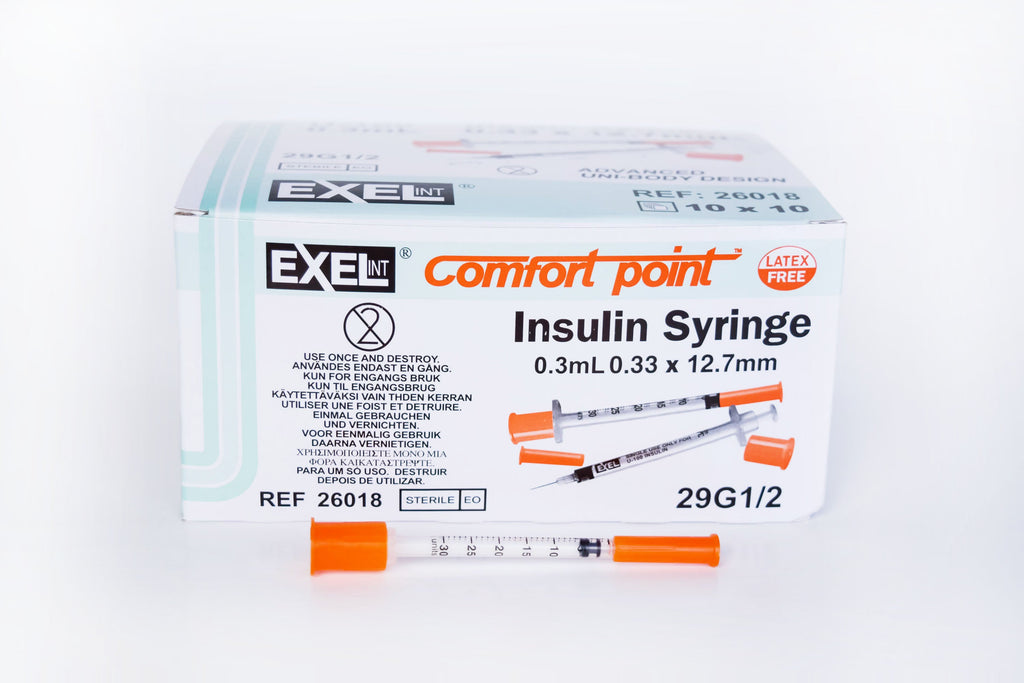 Comfort Point™ Lo-Dose Standard Insulin Syringe w/ Needle NonSafety Regular Wall