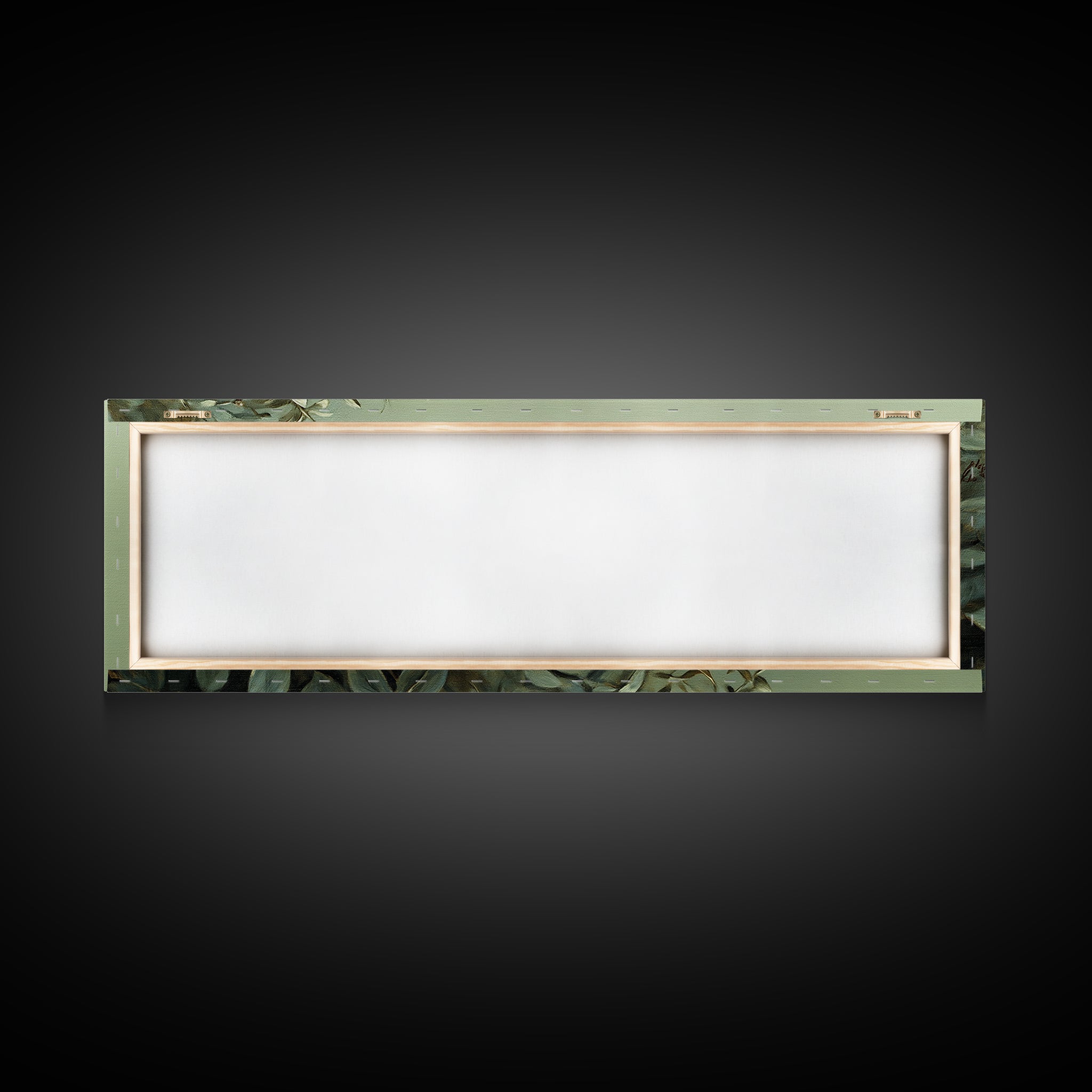 Nature-Inspired Sage Green Framed Canvas Print – Sage Green Wall Art, Botanical Prints, Minimalist Art, Bedroom Art, Wabi Sabi Art
