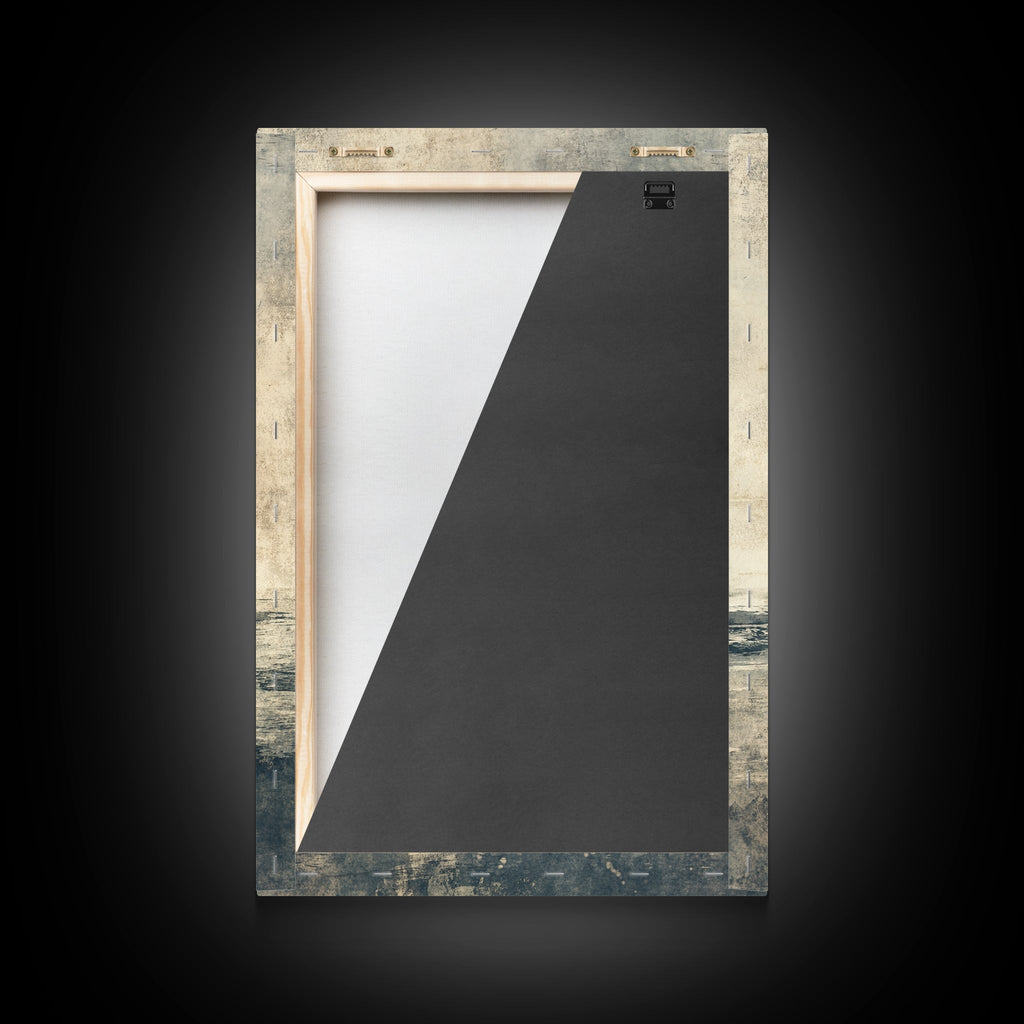 Meditative Silhouette Canvas Print with Wabi Sabi Art, Minimalist Zen Wall Art, Neutral Sage Green Decor, Yoga Art for Relaxation