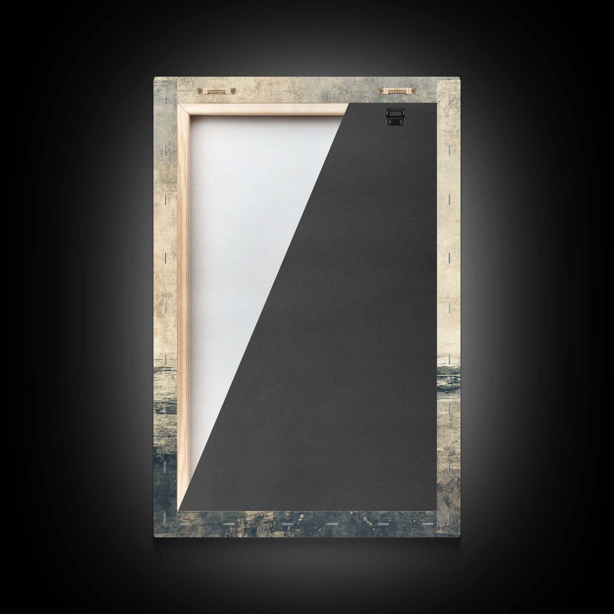 Meditative Silhouette Canvas Print with Wabi Sabi Art, Minimalist Zen Wall Art, Neutral Sage Green Decor, Yoga Art for Relaxation