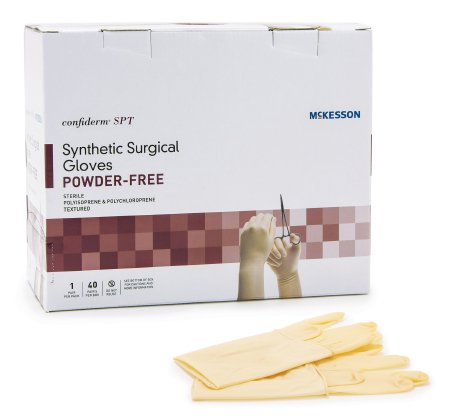 Confiderm® Sterile PF SPT Synthetic Surgical Gloves All Sizes - 91XVA