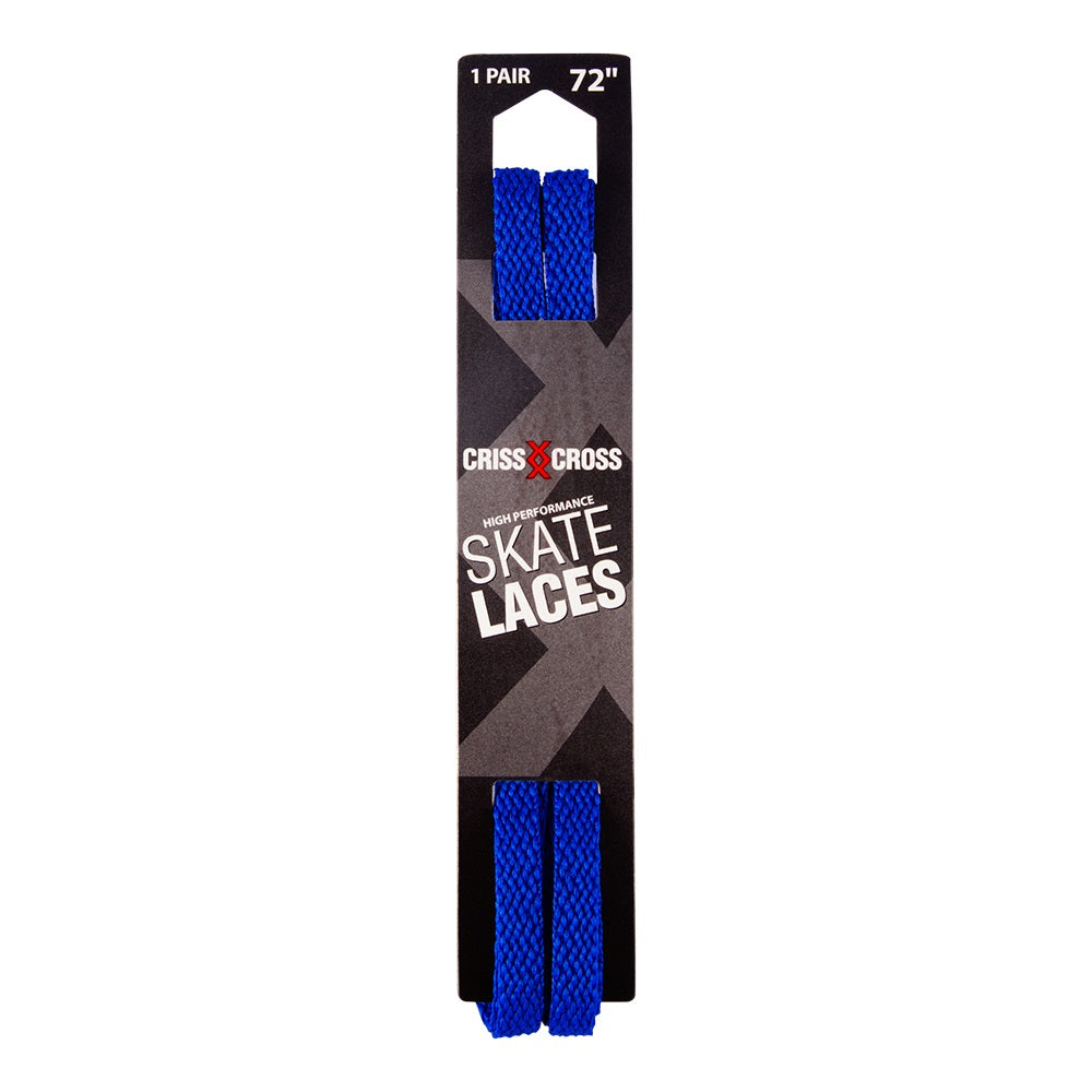 Riedell Criss Cross Skate Laces Skinny 3/8″ Width - Royal Blue
