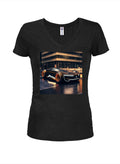 Cyberauto Juniors V Neck T-Shirt