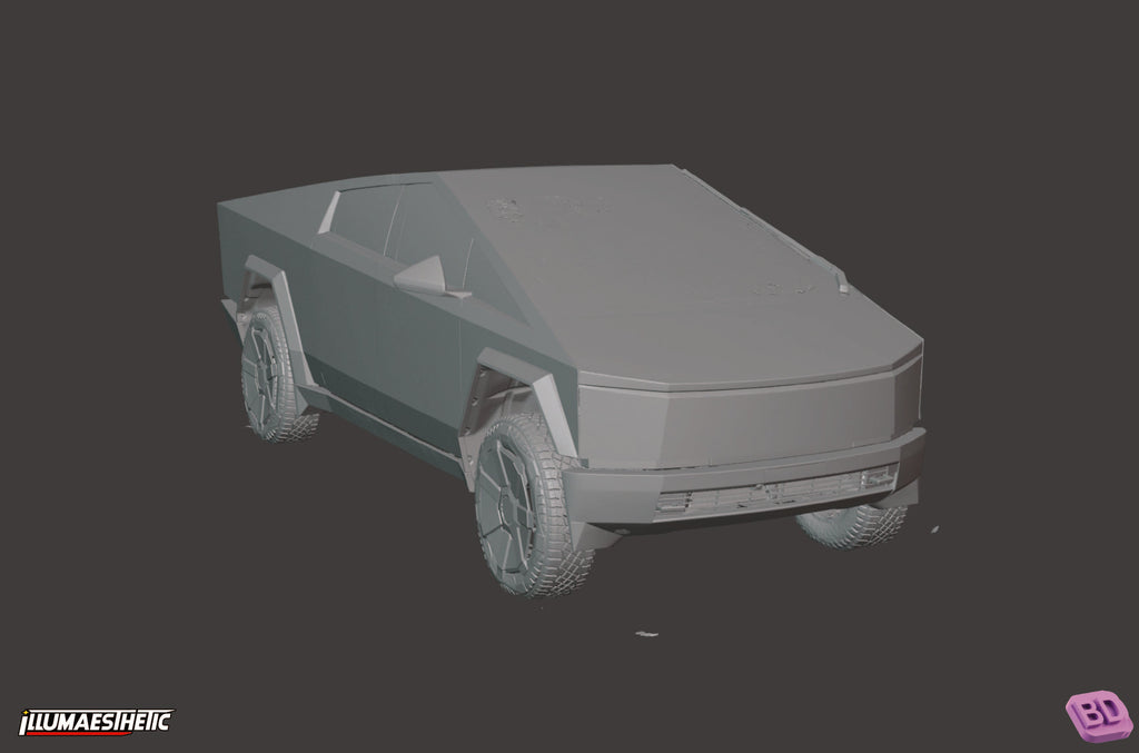 Tesla Cybertruck 3D Scan (2024+)