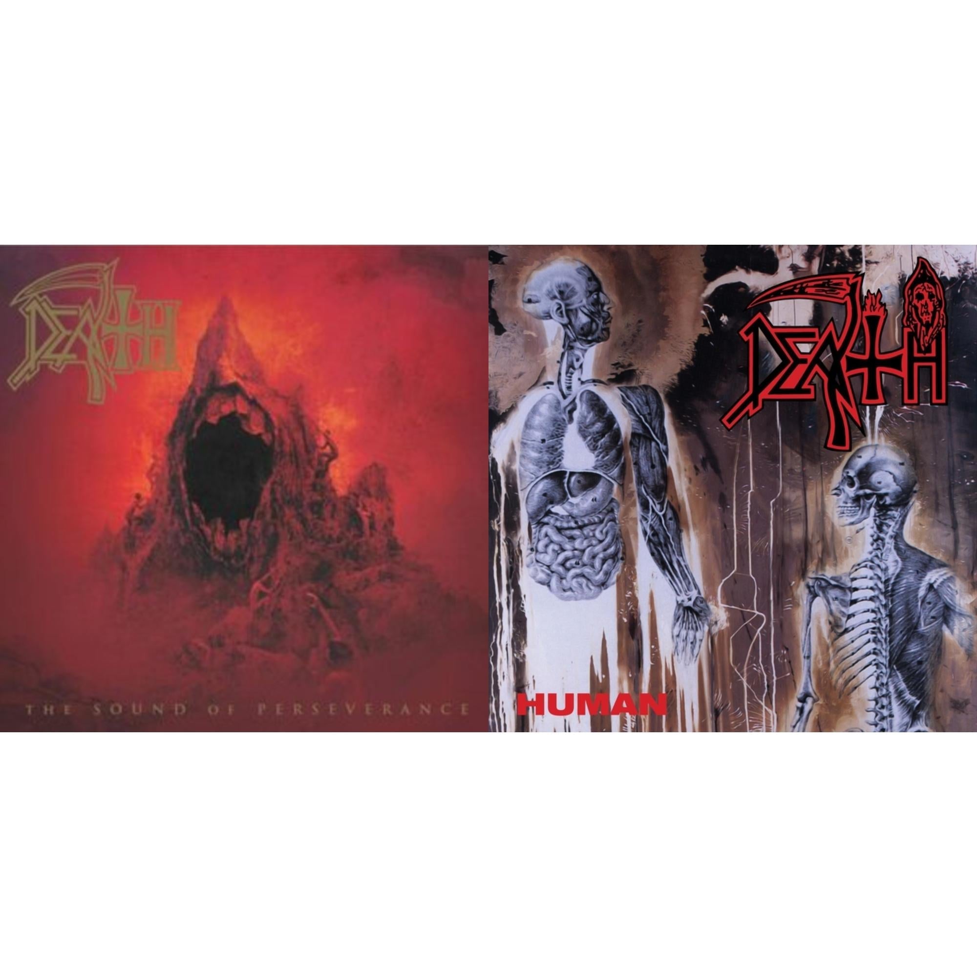 Sound Of Perseverance (Black, Red & Gold Tri Color Merge Withsplatter Vinyl/2LP) & Human (Remastered Reissue)