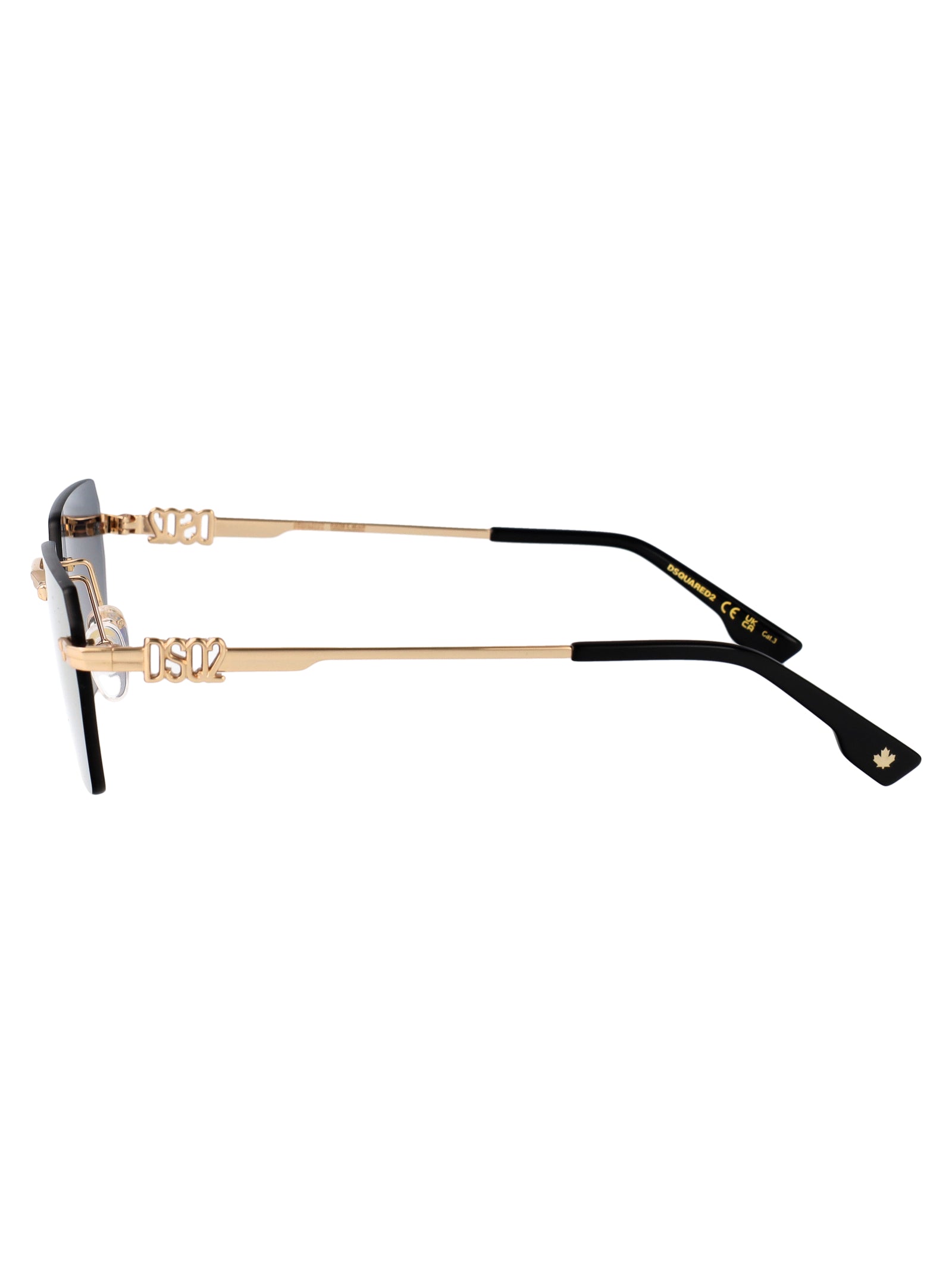 DSQUARED2 Metal Sunglasses for Men - D2 0102/S