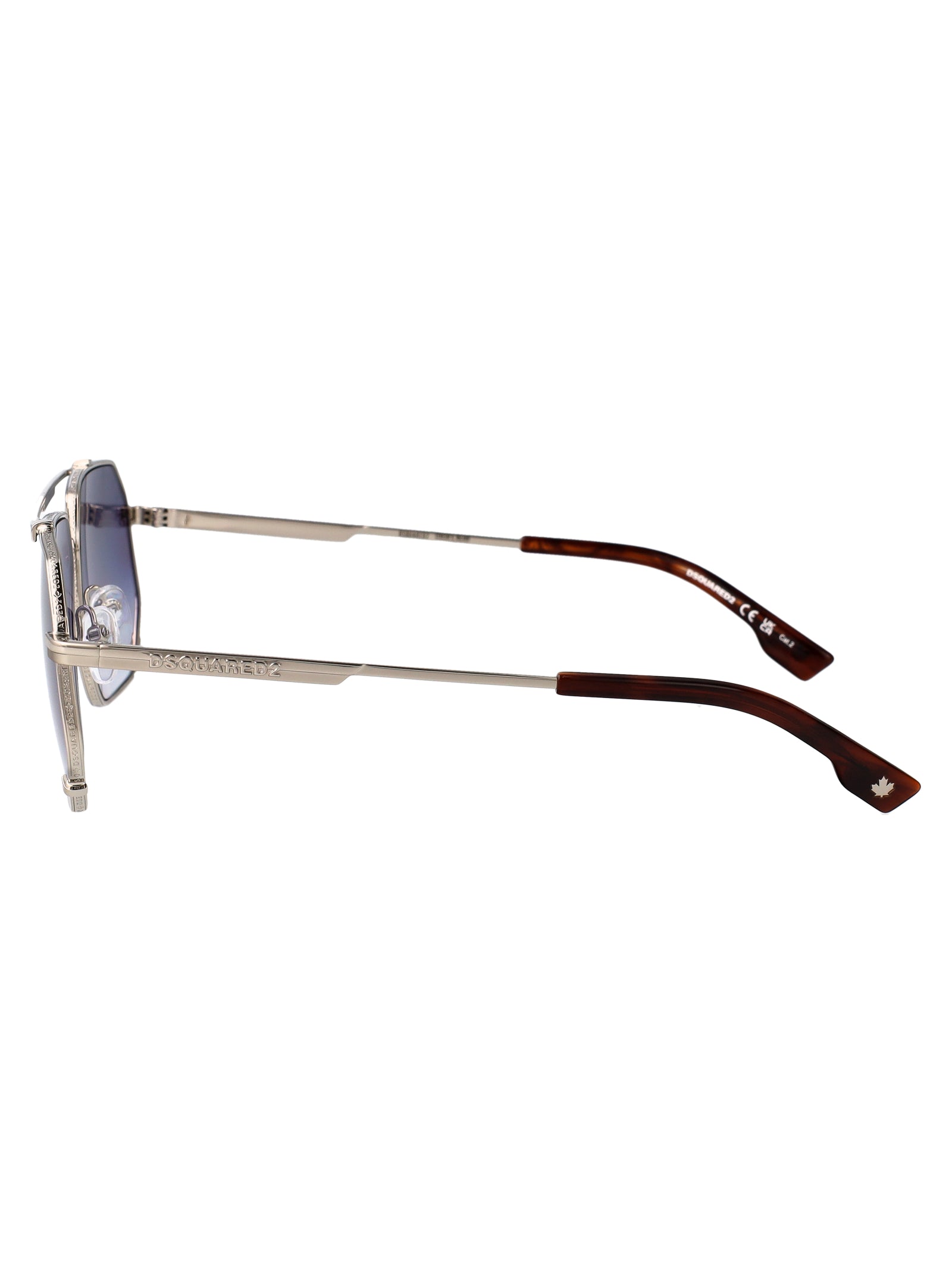 DSQUARED2 Palladium Metal Sunglasses - D2 0175/S
