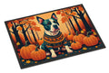 Pit Bull Terrier Fall Doormat Indoor Outdoor 24H X 36W Front Door Mat Rugs for Entryway, Non Slip Washable Low Pile,