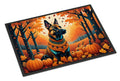 Belgian Malinois Fall Doormat Indoor Outdoor 24H X 36W Front Door Mat Rugs for Entryway, Non Slip Washable Low Pile,