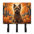 Cairn Terrier Fall Leash or Key Holder Wall Hooks, Coat Rack Wall Mount, for Hanging Keys, Towels, Aprons, Leashes