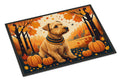 Lakeland Terrier Fall Doormat Indoor Outdoor 24H X 36W Front Door Mat Rugs for Entryway, Non Slip Washable Low Pile,