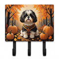Shih Tzu Fall Leash or Key Holder Wall Hooks, Coat Rack Wall Mount, for Hanging Keys, Towels, Aprons, Leashes
