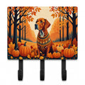 Vizsla Fall Leash or Key Holder Wall Hooks, Coat Rack Wall Mount, for Hanging Keys, Towels, Aprons, Leashes
