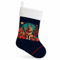 Belgian Tervuren Christmas Holiday Stocking Double-Sided Print, Polyester Suede,11x18, Made in USA