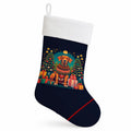 Vizsla Christmas Holiday Stocking Double-Sided Print, Polyester Suede,11x18, Made in USA