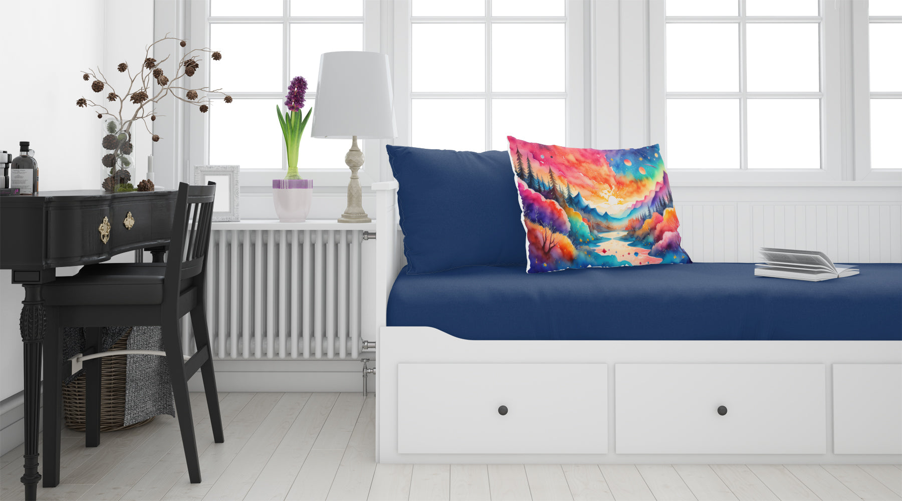 Amaranths in Color Standard Pillowcase Lightweight Super Soft Easy Care Decorative Artwork Pillowcase, Standard