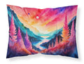 Astilbe in Color Standard Pillowcase Lightweight Super Soft Easy Care Decorative Artwork Pillowcase, Standard