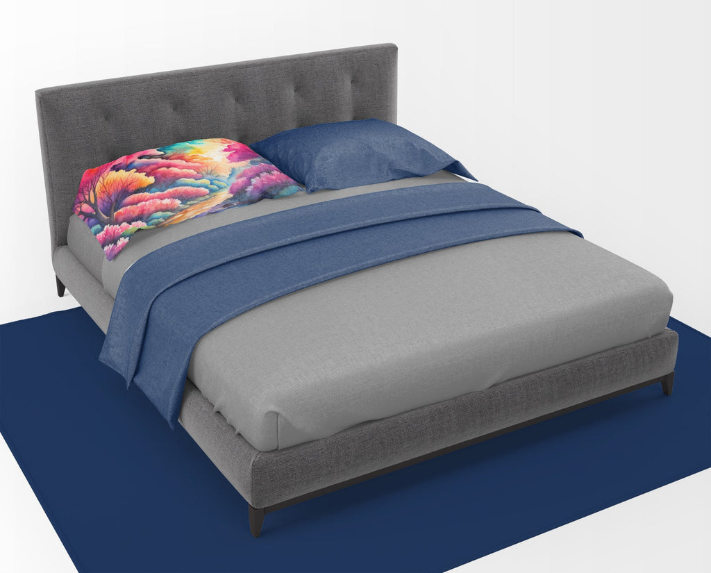 Azaleas in Color Standard Pillowcase Lightweight Super Soft Easy Care Decorative Artwork Pillowcase, Standard